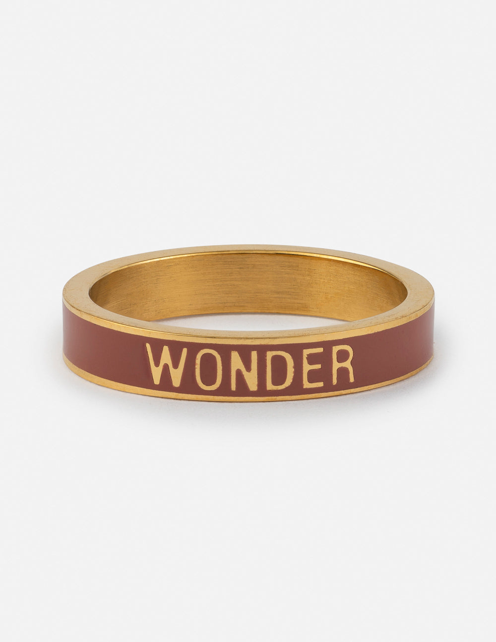 Mauve Enamel Wonder Ring – Christian Ring
