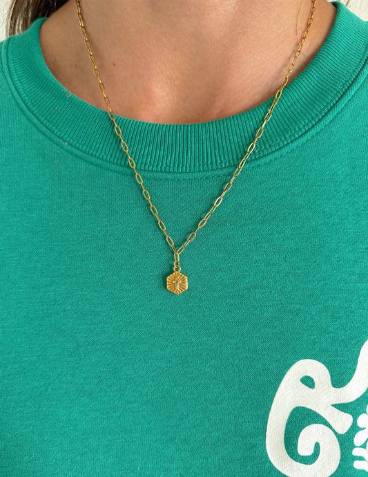 Radiant Cross Necklace – Christian Necklace