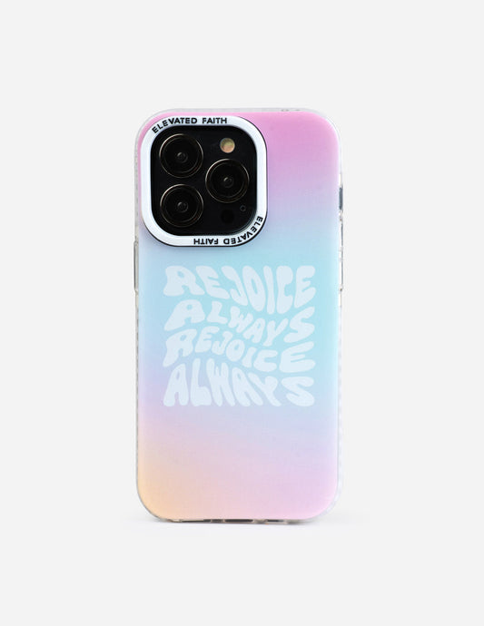 Rejoice Always Phone Case – Christian Phone Case