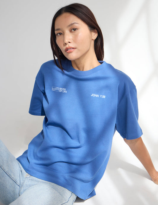 River of Life Heavyweight Tee – Christian T-Shirt