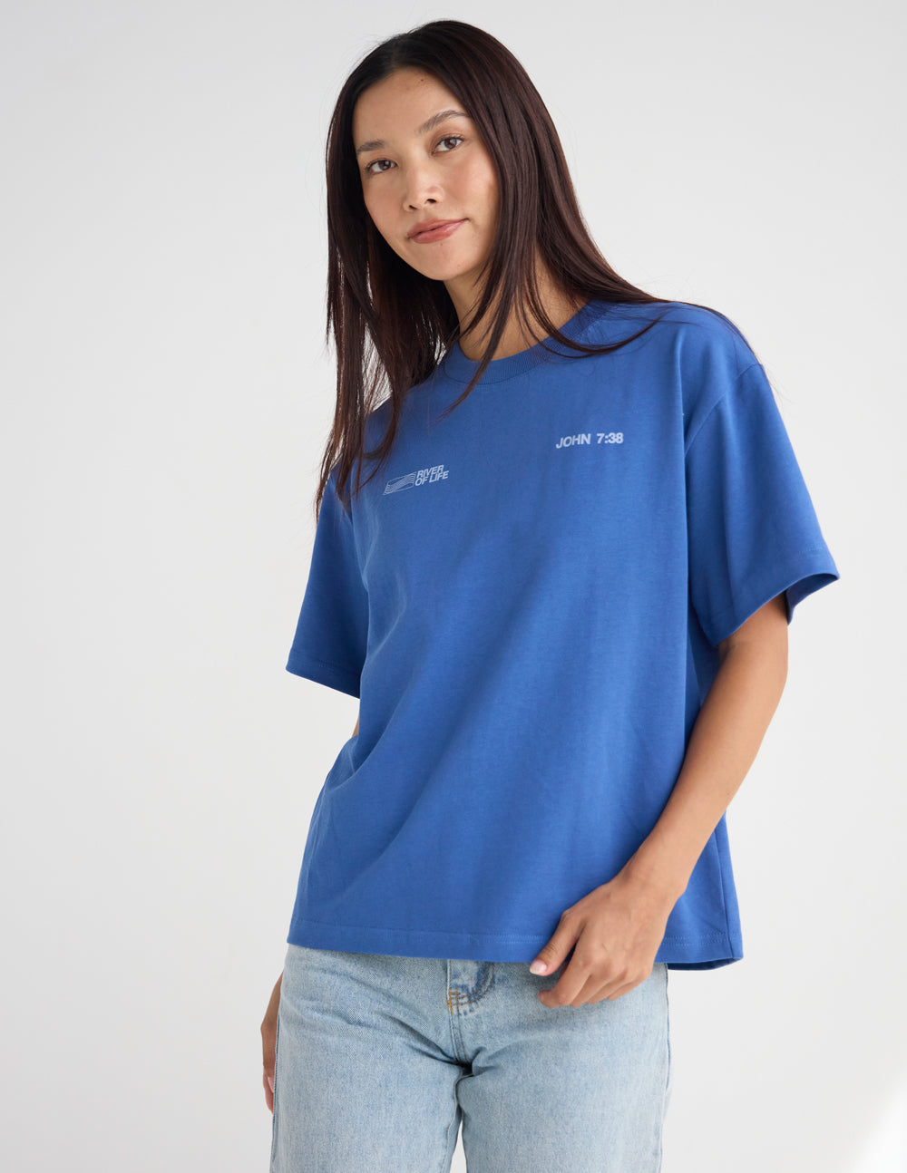 River of Life Heavyweight Tee – Christian T-Shirt
