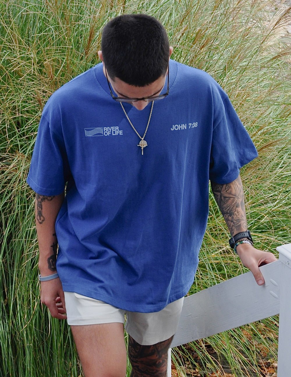 River of Life Heavyweight Tee – Christian T-Shirt