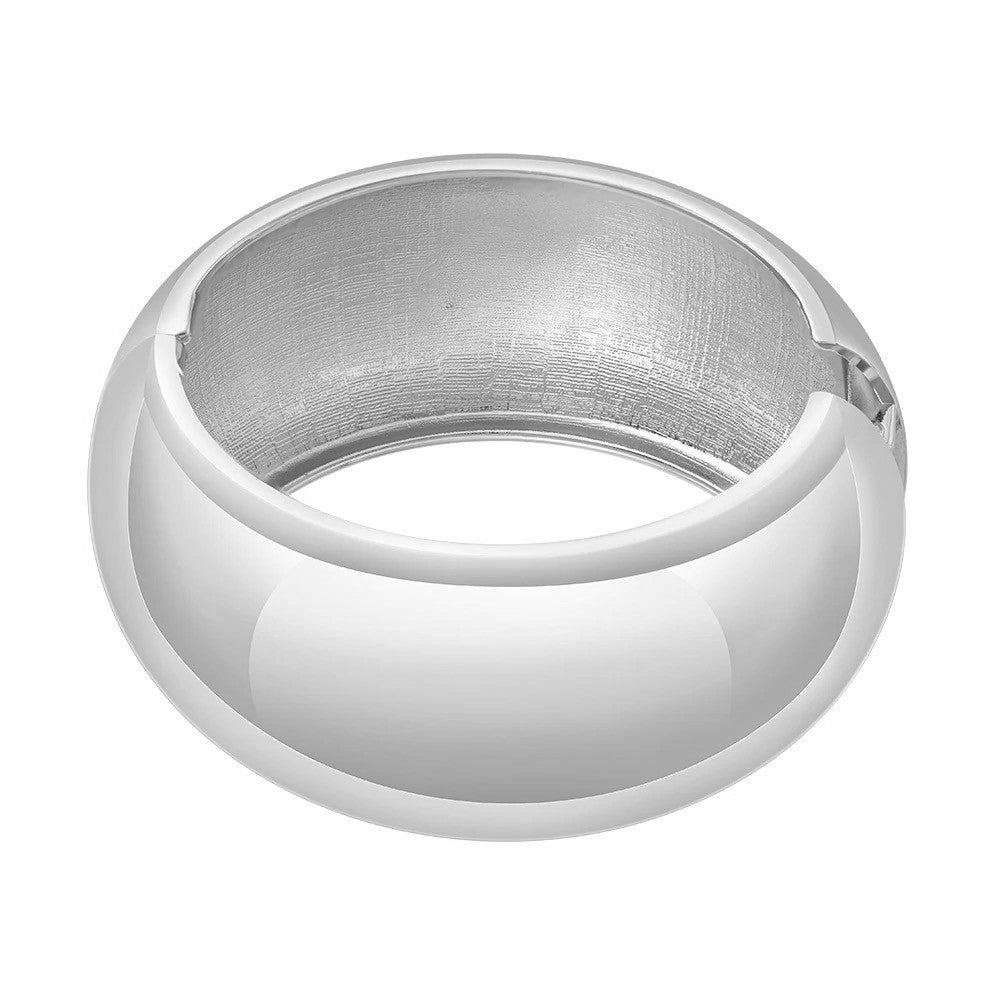 Roxy Statement Bangle in silver — Soul Flow Apparel