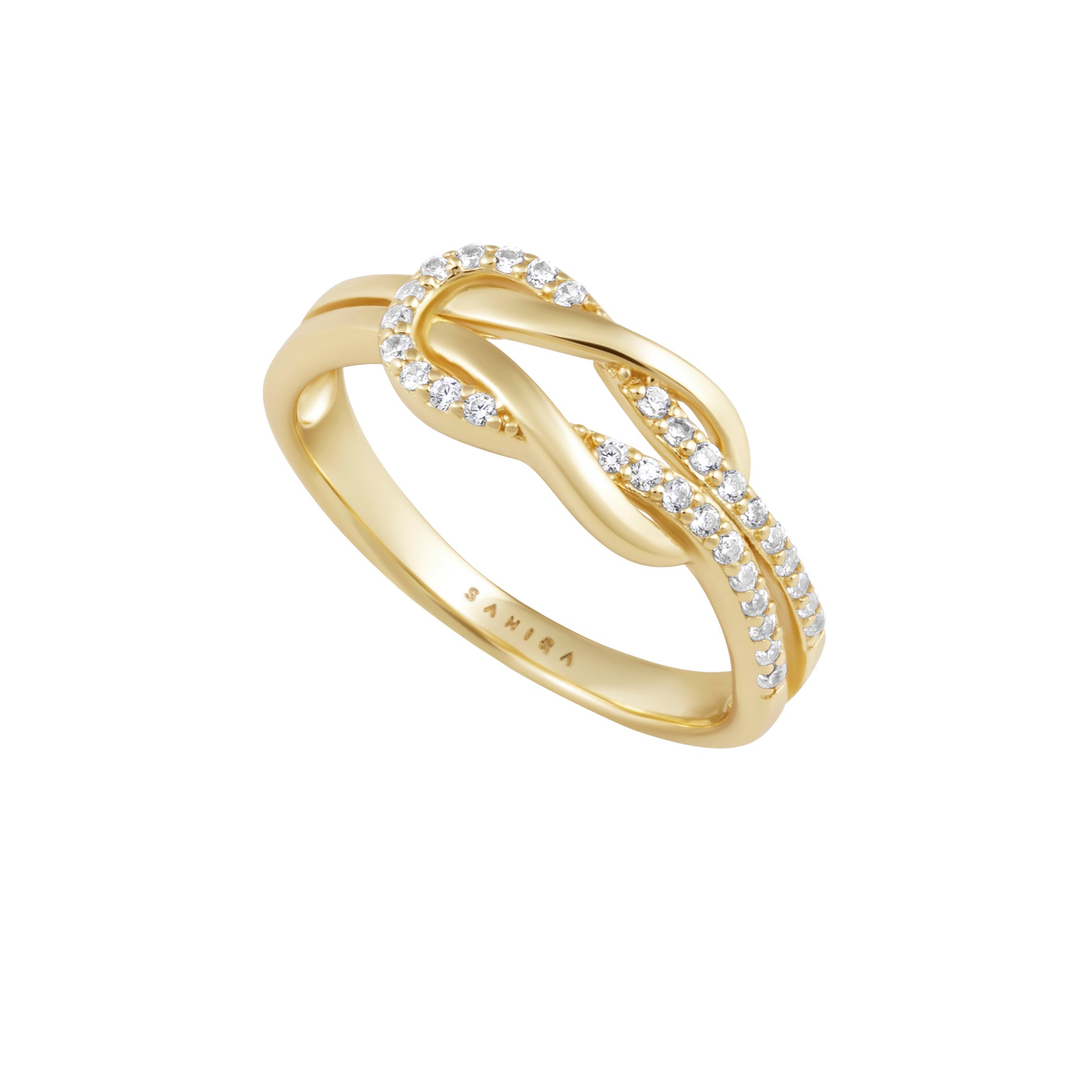 Rylynn Cz Knot Ring — Soul Flow Apparel