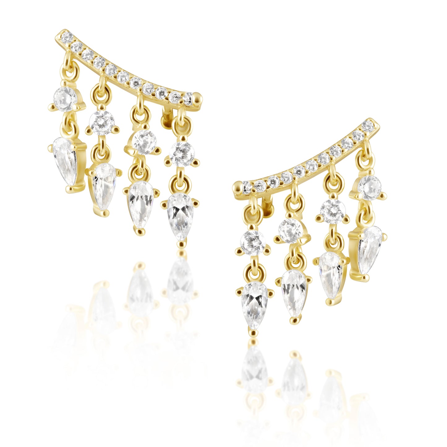 Tessa Cz Studs — Soul Flow Apparel