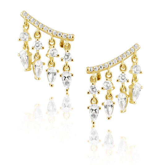 Tessa Cz Studs — Soul Flow Apparel