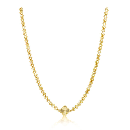 Rosalie Clover Chain Necklace — Soul Flow Apparel