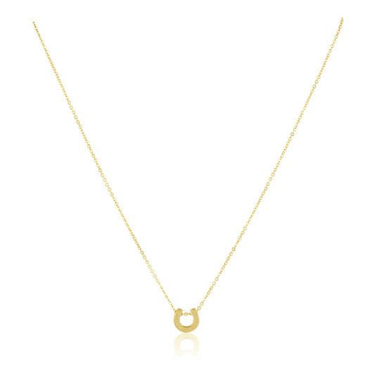Mini Maddox Horseshoe Necklace — Soul Flow Apparel