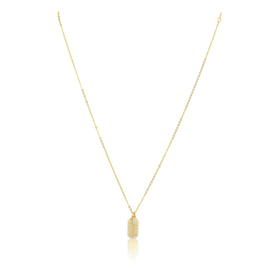 Mini Dog Tag Necklace — Soul Flow Apparel