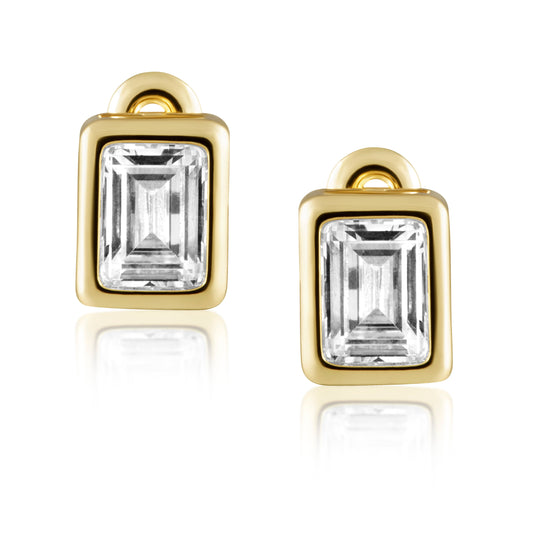 Laurel Bezel Stud — Soul Flow Apparel