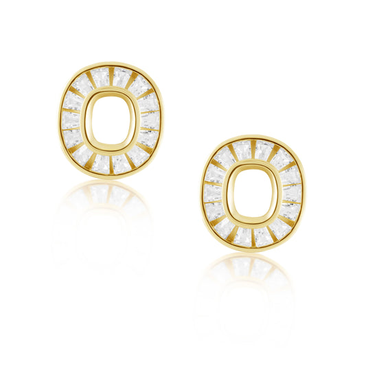Cz Eternity Studs — Soul Flow Apparel