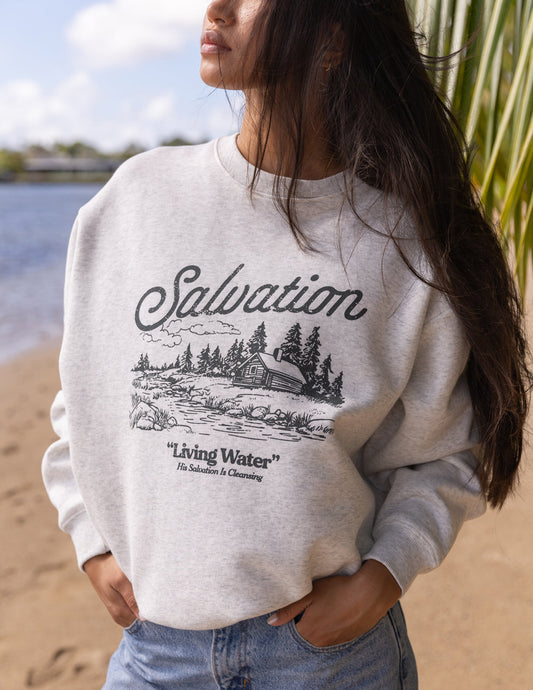 Salvation Unisex Crewneck – Christian Crewneck