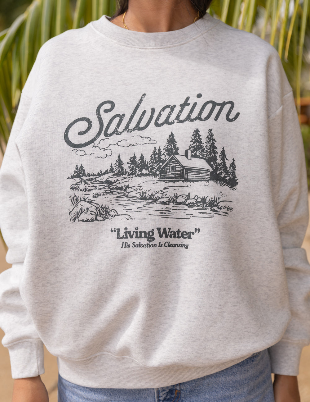 Salvation Unisex Crewneck – Christian Crewneck
