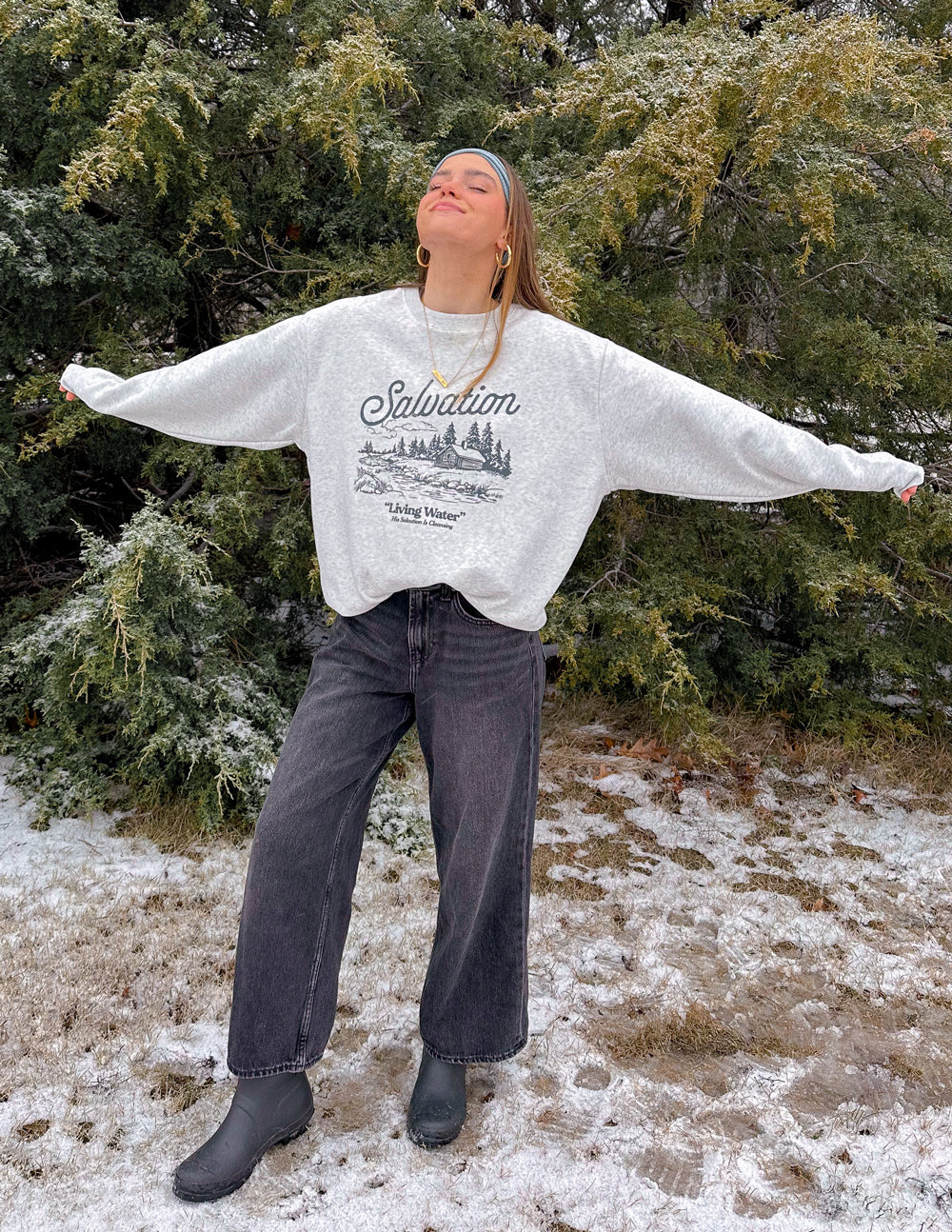Salvation Unisex Crewneck – Christian Crewneck