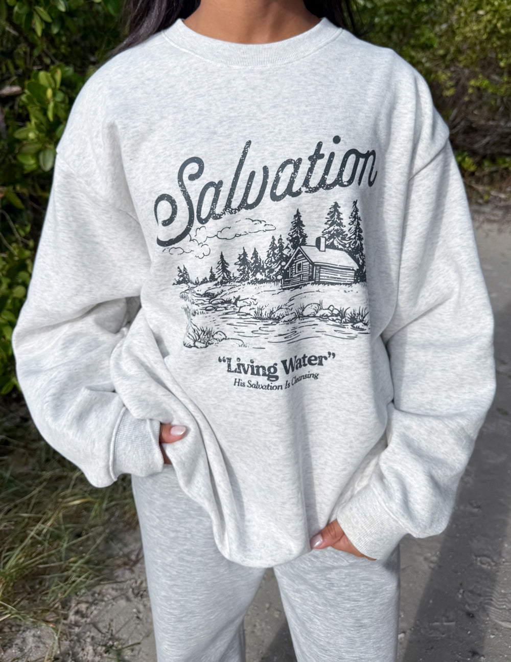 Salvation Unisex Crewneck – Christian Crewneck