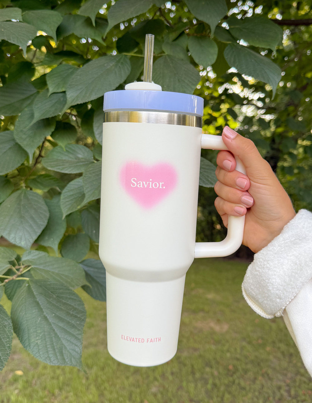 Savior 40 oz Tumbler – Christian Tumbler