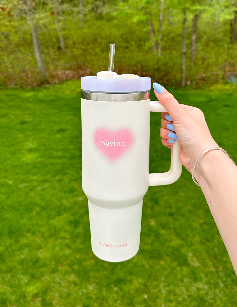 Savior 40 oz Tumbler – Christian Tumbler