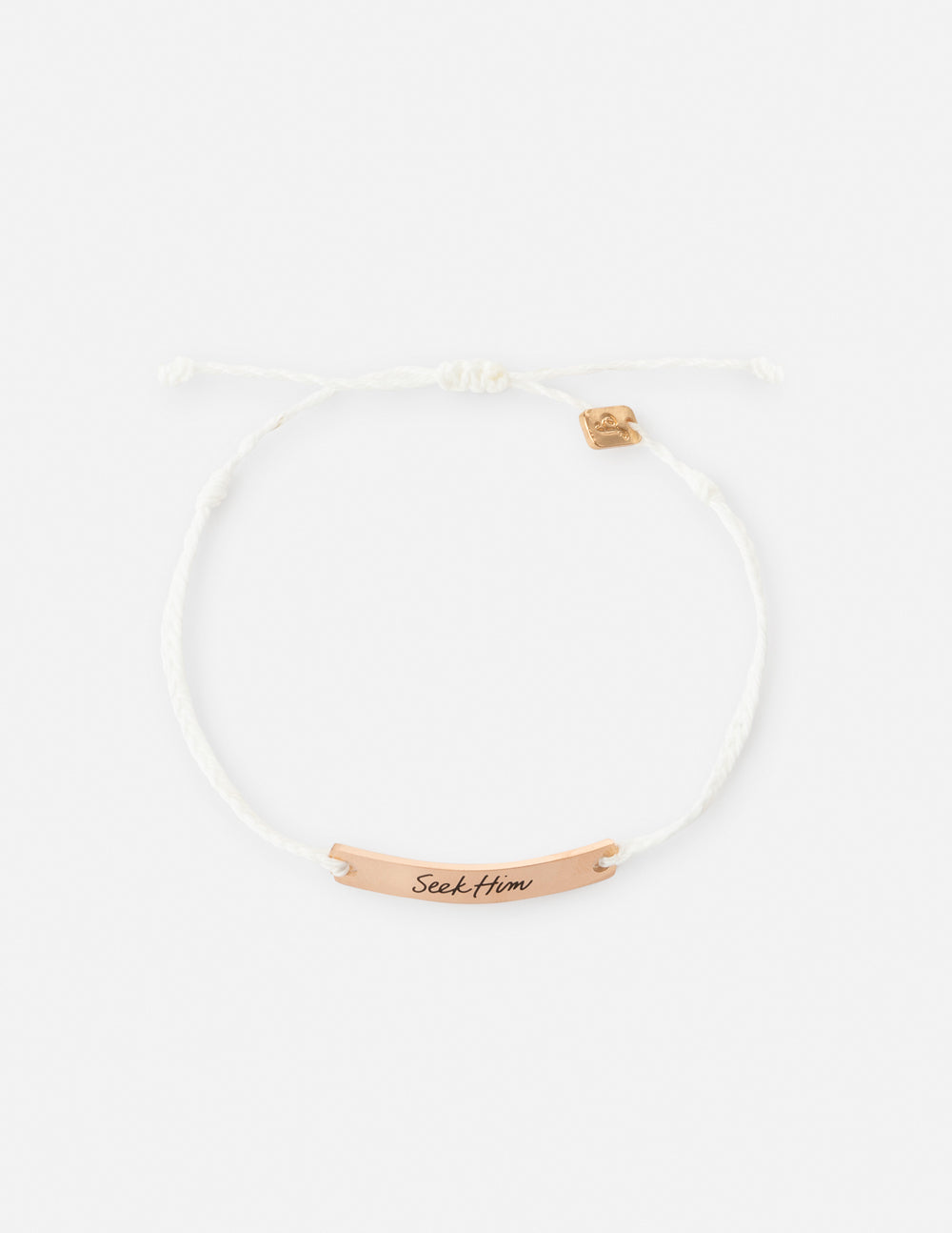 Seek Him Bracelet – Christian String Bracelet