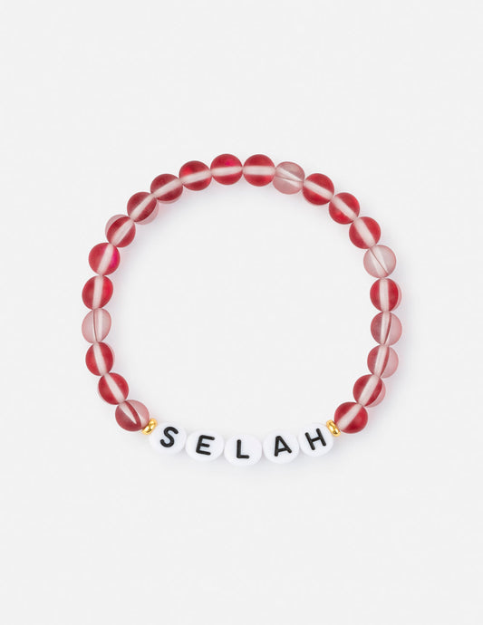 Selah Letter Bracelet – Christian Letter Bracelet