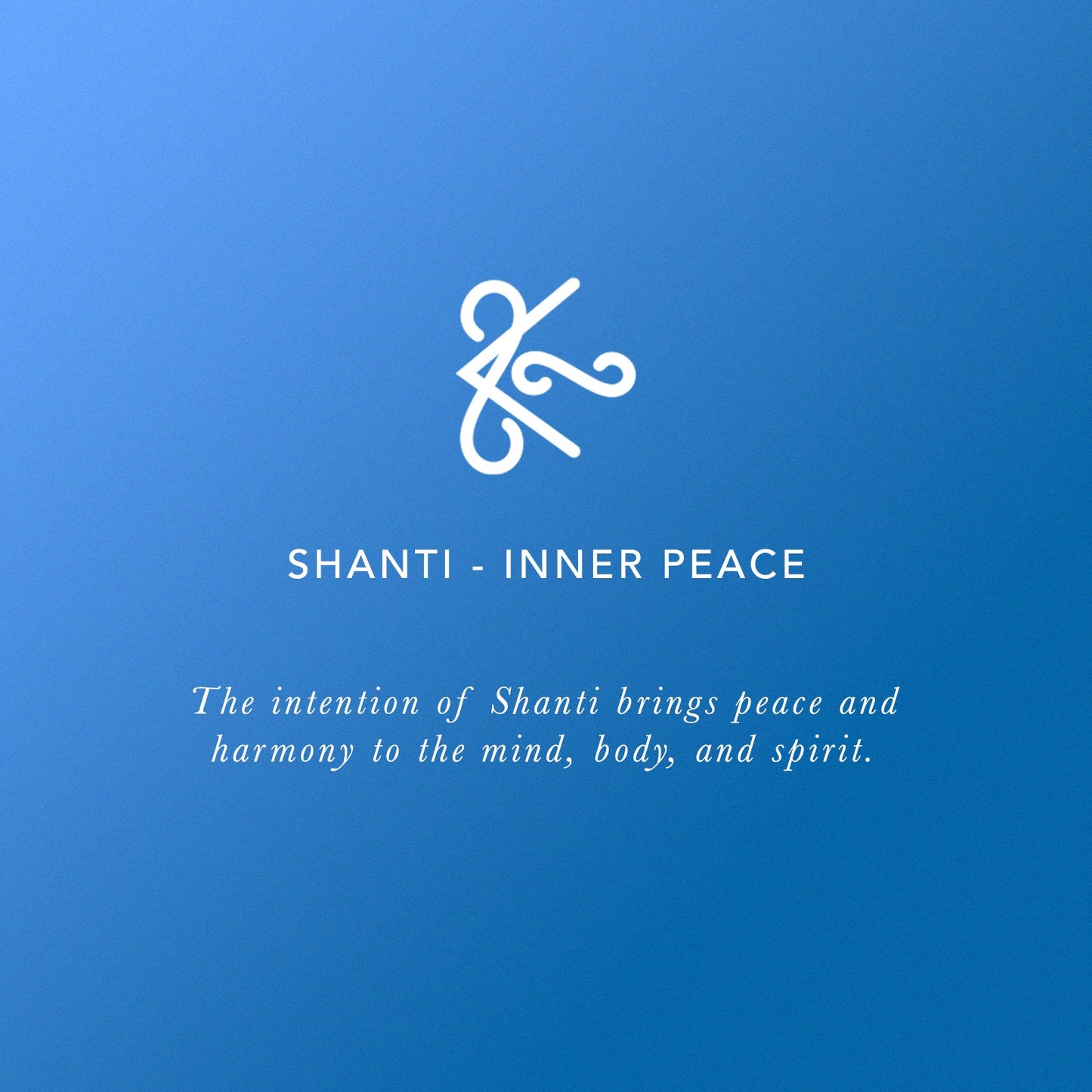 Shanti Namaste Bracelet, view 1 — Soul Flow Apparel
