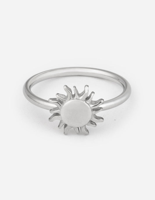 Silver Sunset Ring – Christian Ring