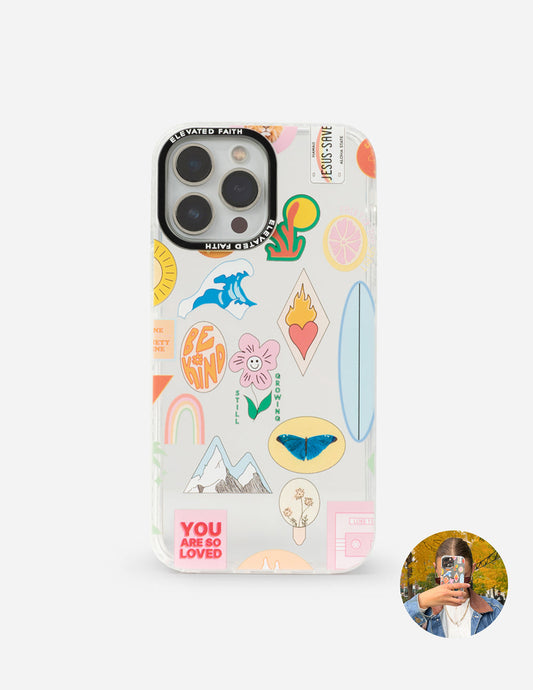 Sticker Collage x Ashlee Bock Phone Case – Christian Phone Case