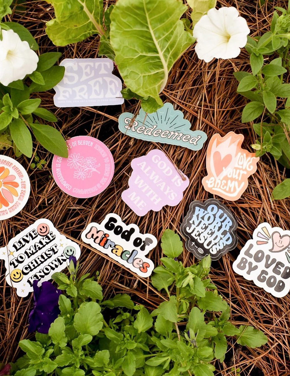 50 Random Stickers – Christian Sticker