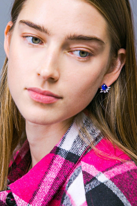 Avon Royal Blue Earrings — Soul Flow Apparel