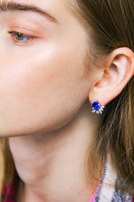 Avon Royal Blue Earrings — Soul Flow Apparel