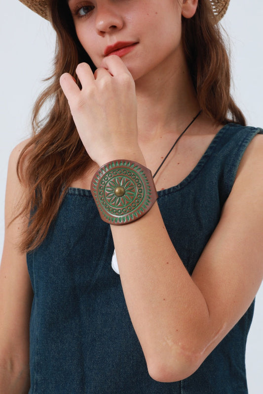 Western Star Cowgirl Bracelet - Boho Desert Style ⭐ Leto Collection