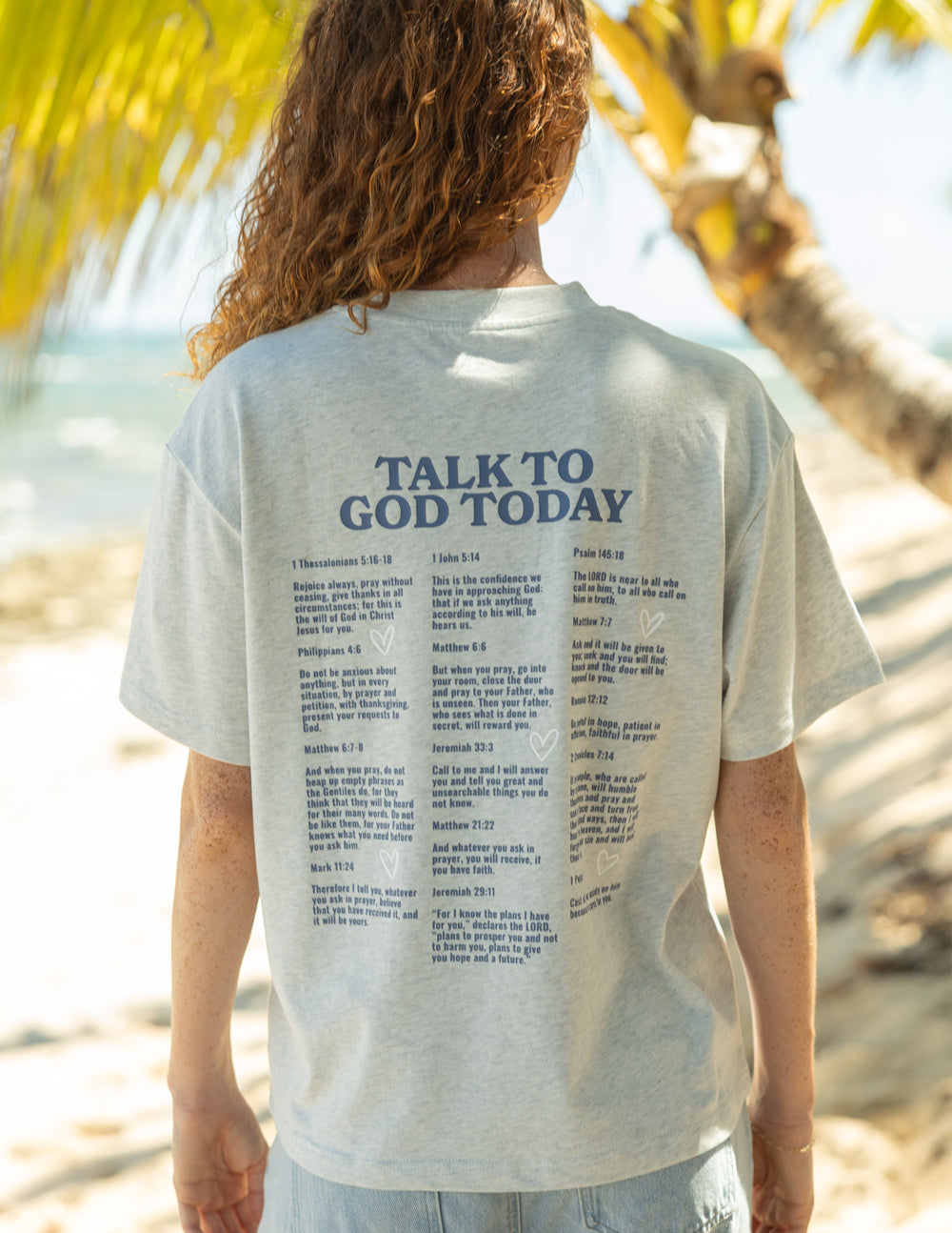 Talk to God Unisex Tee – Christian T-Shirt