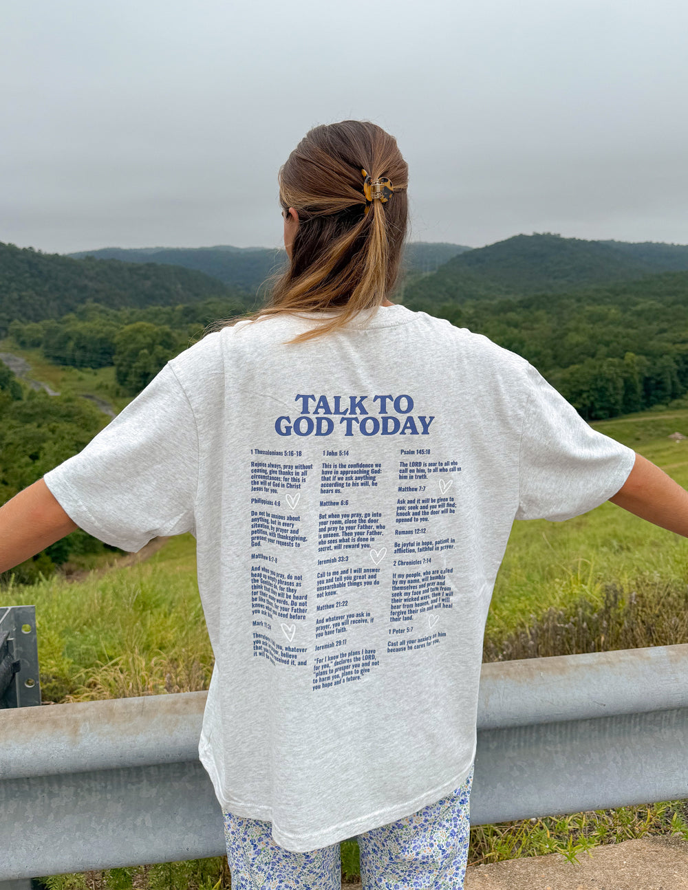 Talk to God Unisex Tee – Christian T-Shirt