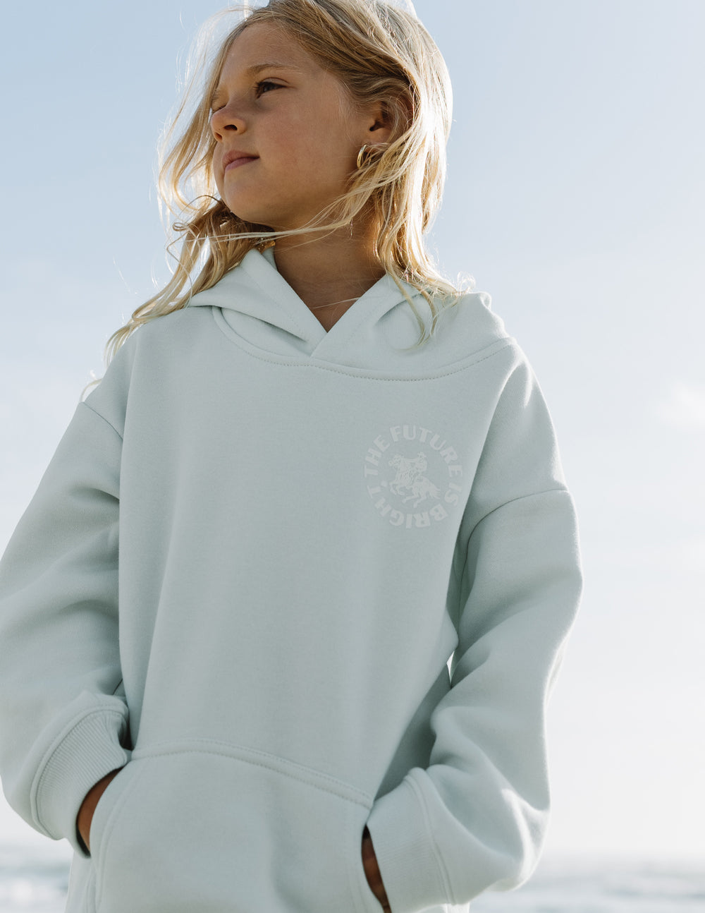 The Future Is Bright Kids Hoodie – Christian Kids Hoodie