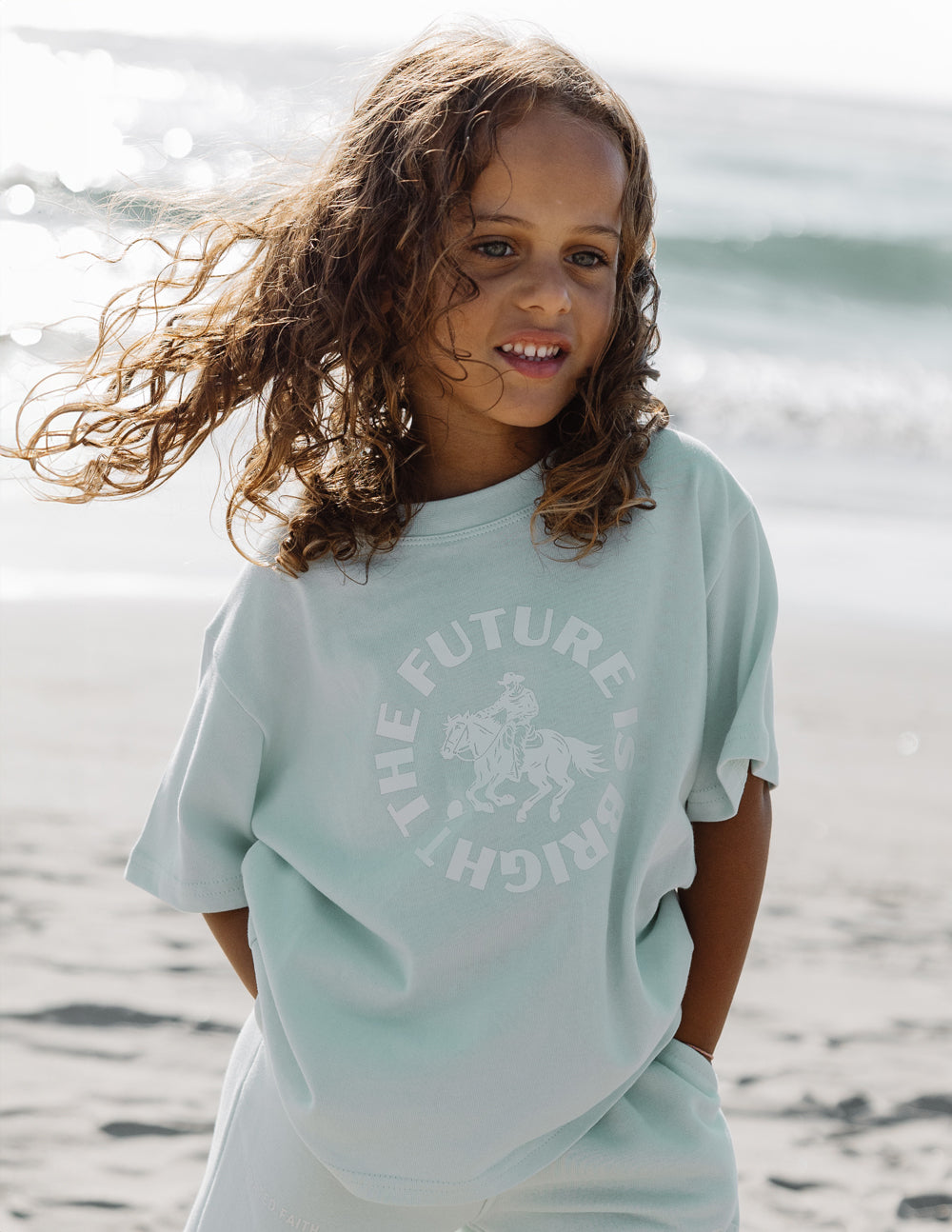 The Future Is Bright Kids Tee – Christian Kids T-Shirt