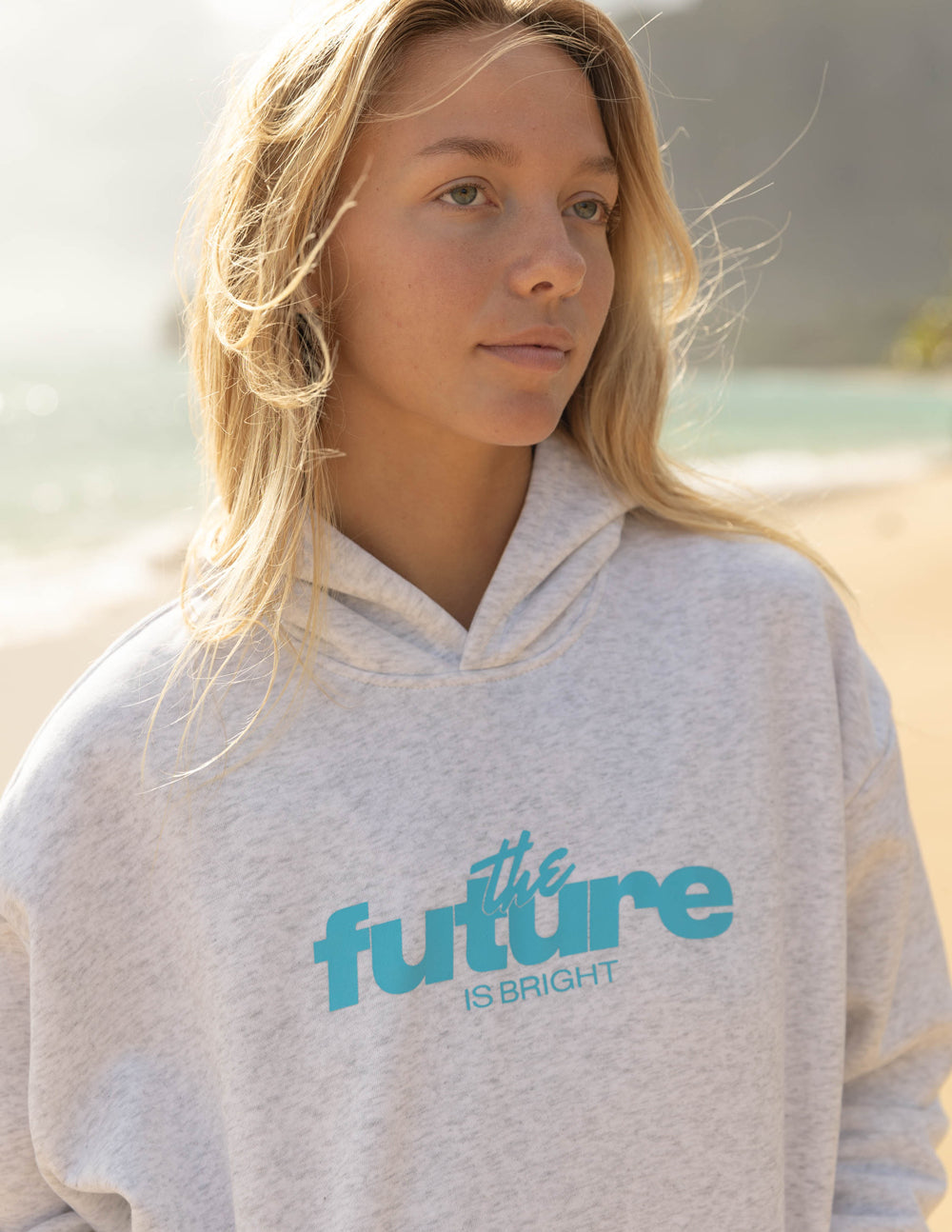 The Future Is Bright Retro Unisex Hoodie – Christian Hoodie