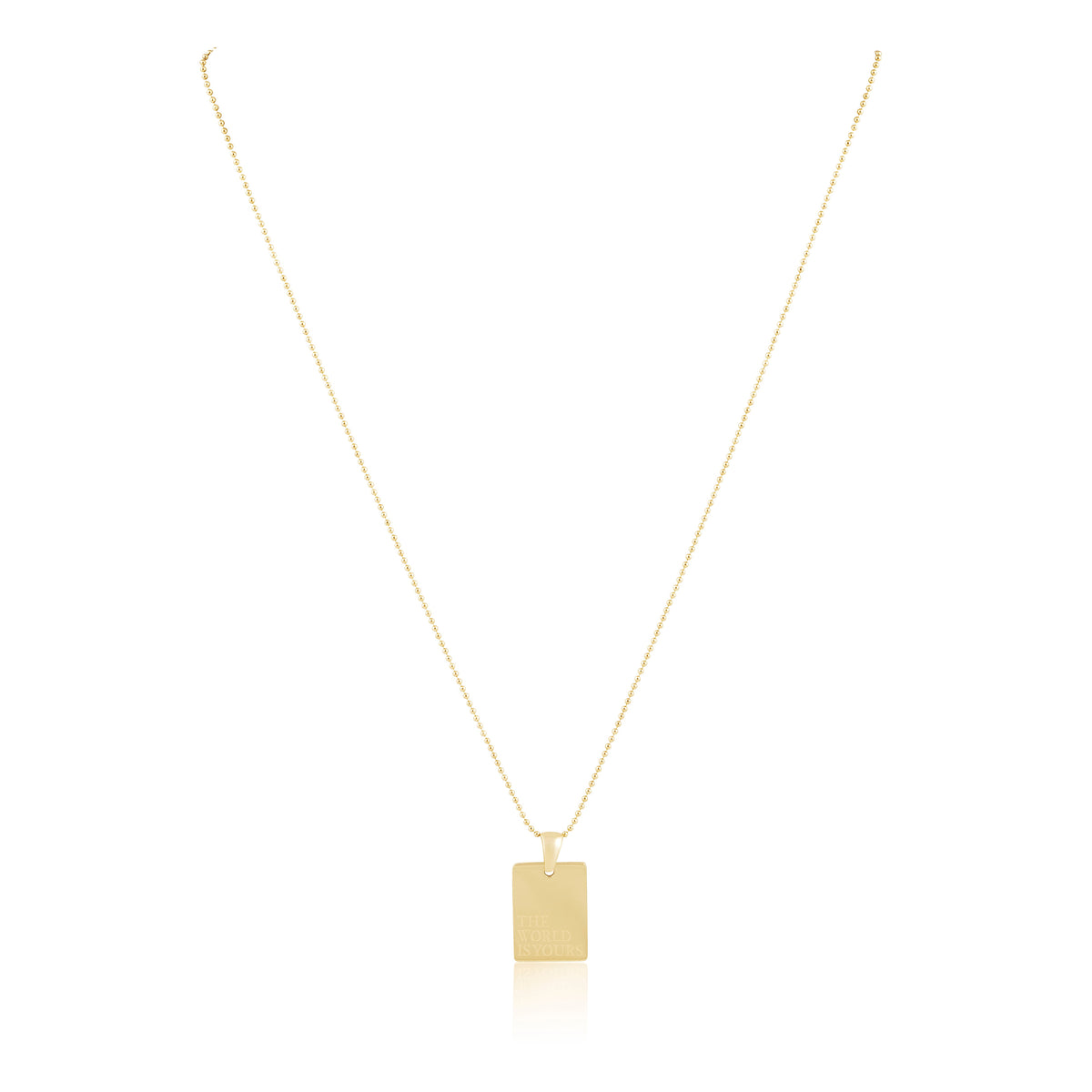 The World Is Yours Necklace — Soul Flow Apparel