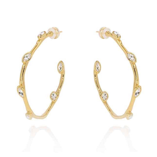 Trishelle Cz Hoop — Soul Flow Apparel