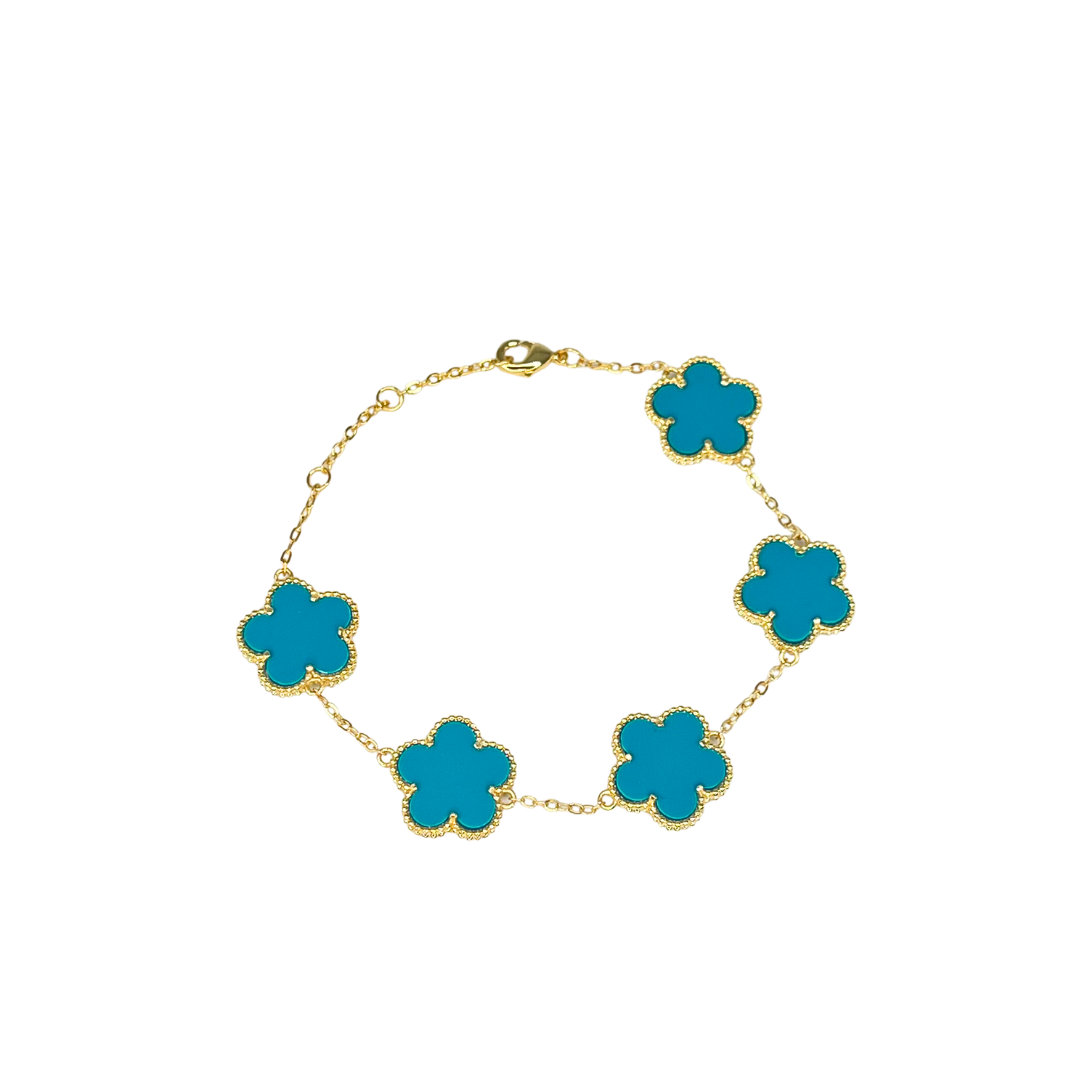 Adeline Clover Bracelet in design — Soul Flow Apparel