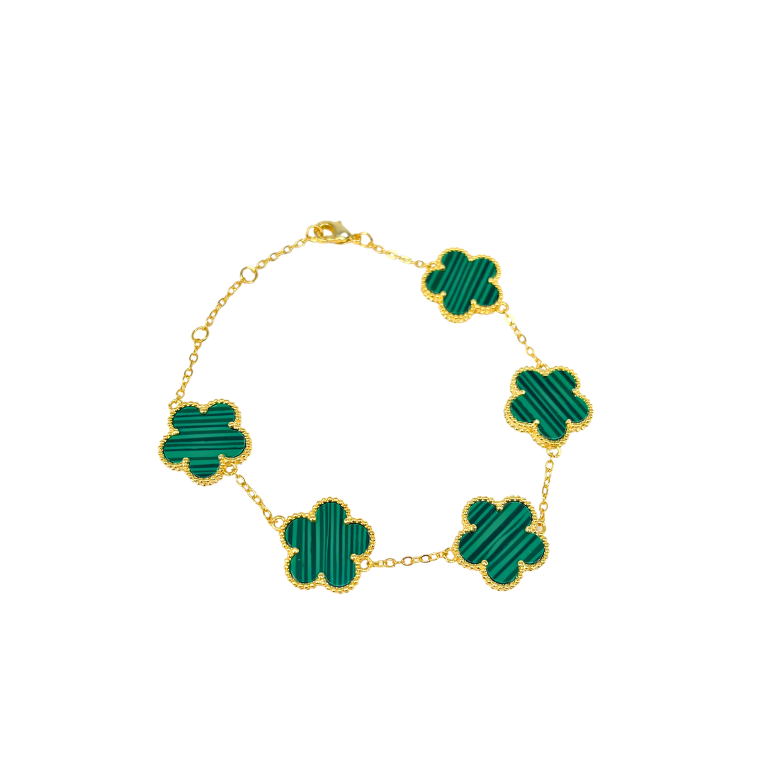 Adeline Clover Bracelet in design — Soul Flow Apparel