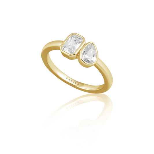 Amber Cz Ring — Soul Flow Apparel