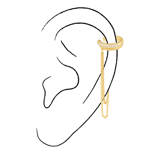 Billie Chain Ear Cuff — Soul Flow Apparel