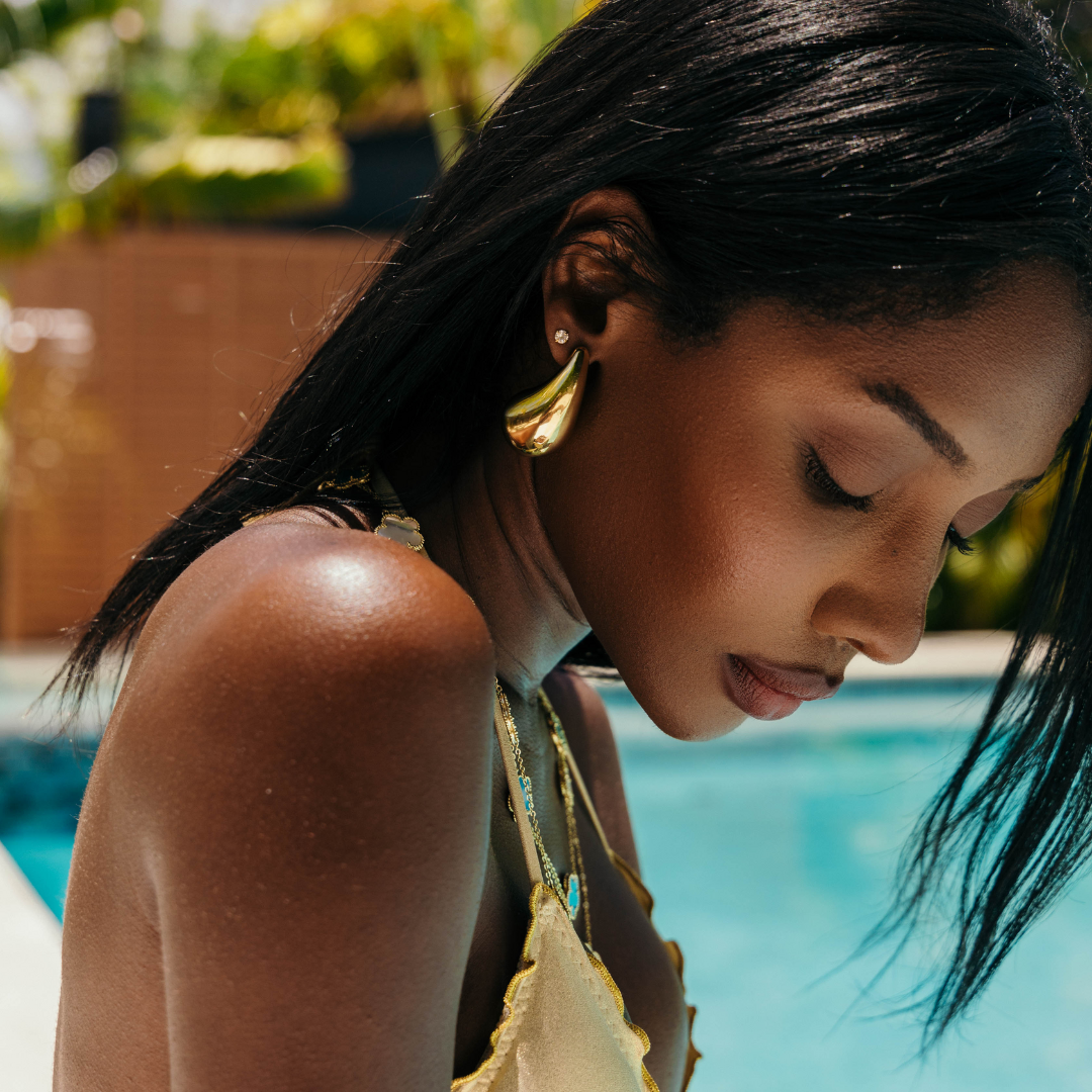 Elia Raindrop Earring — Soul Flow Apparel