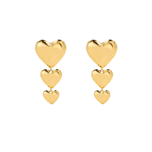 Tori Heart Drop Earring — Soul Flow Apparel