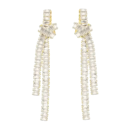 Cz Knot Statement Earring — Soul Flow Apparel
