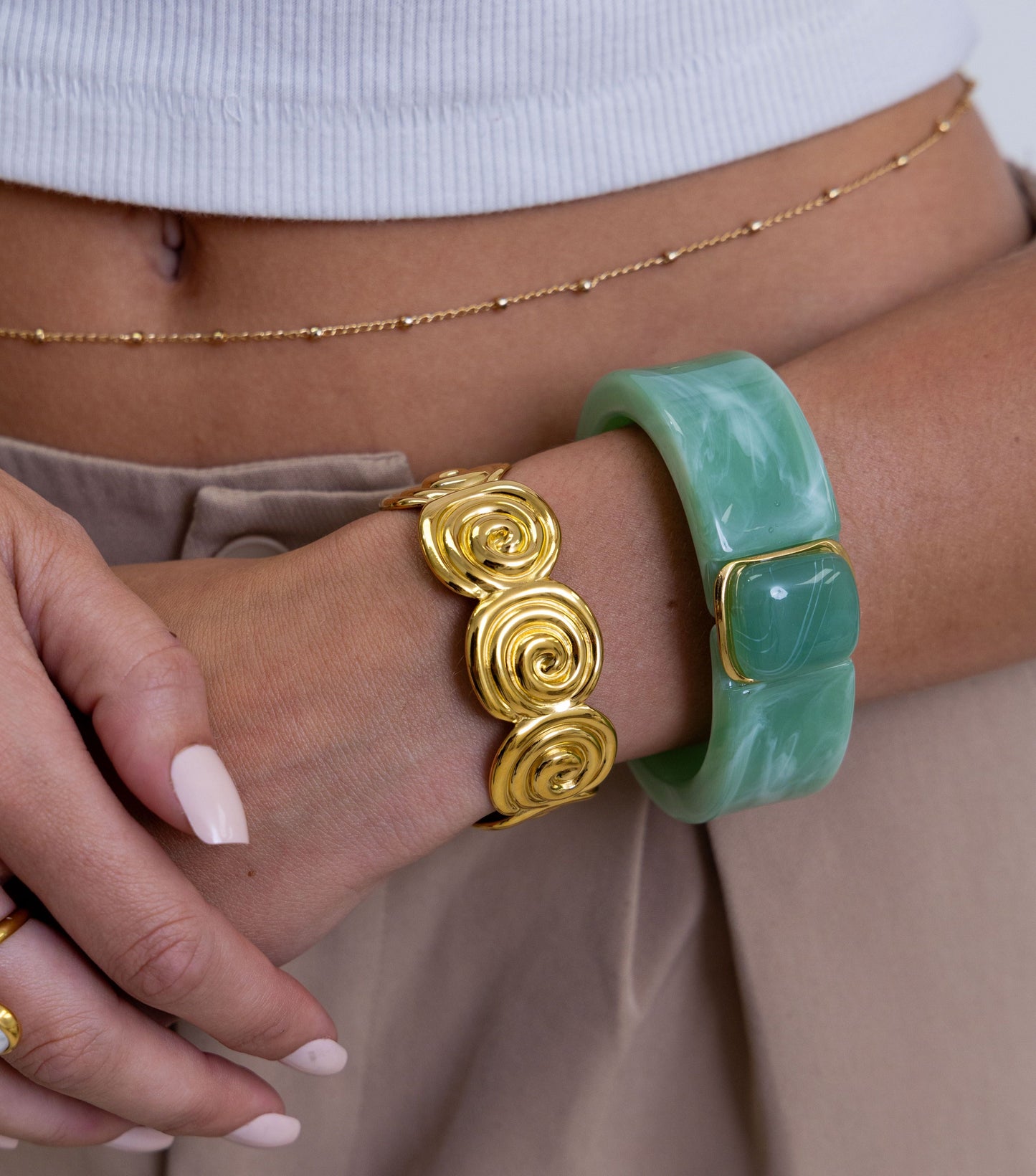 Seafoam Bracelet — Soul Flow Apparel