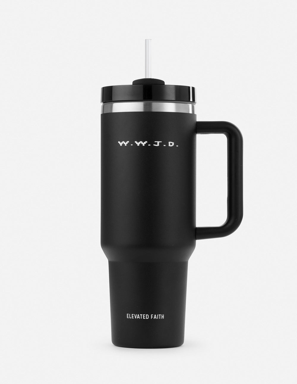 WWJD 40 oz Tumbler – Christian Tumbler