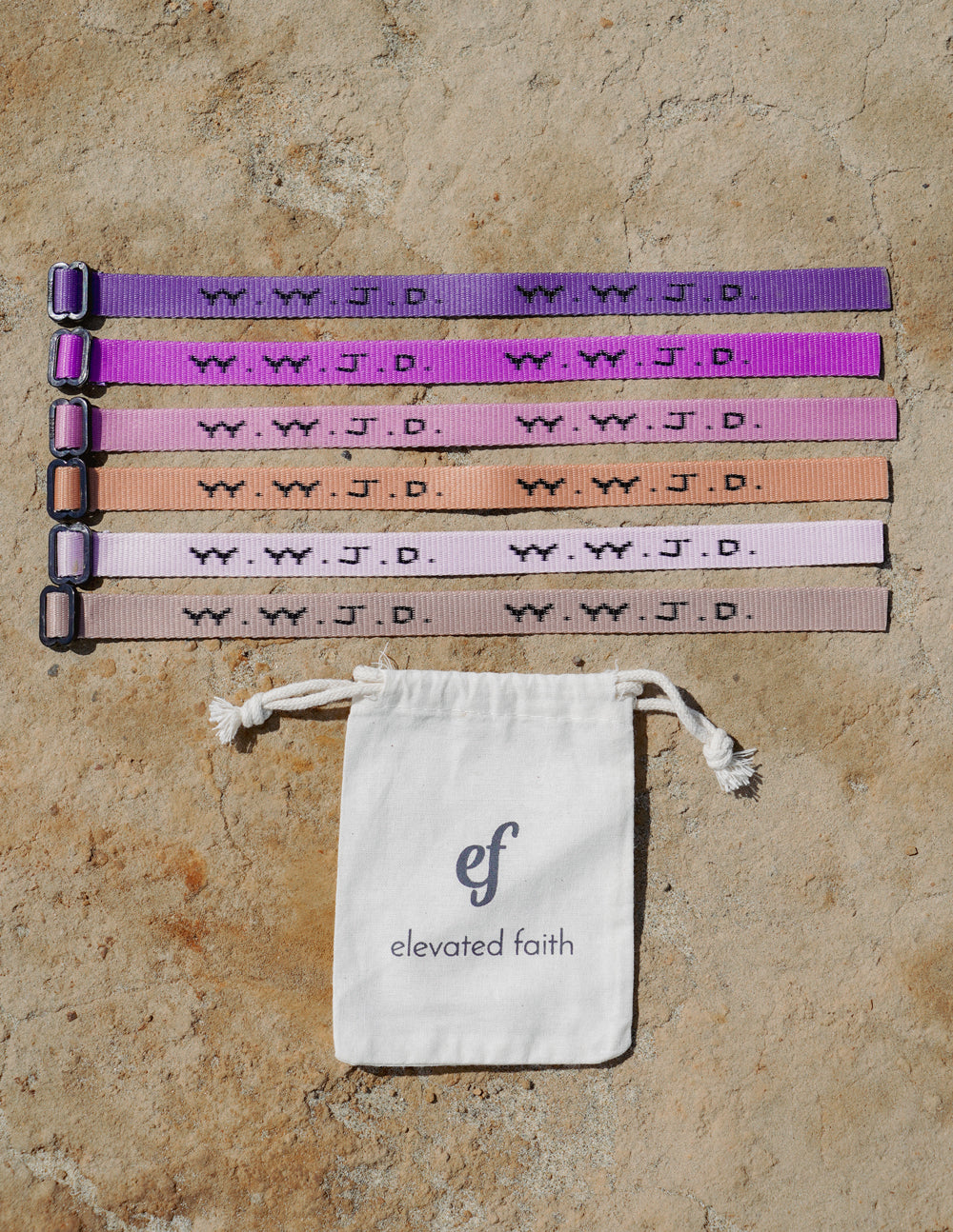 WWJD Paradise Bracelet Pack – Christian Wristband