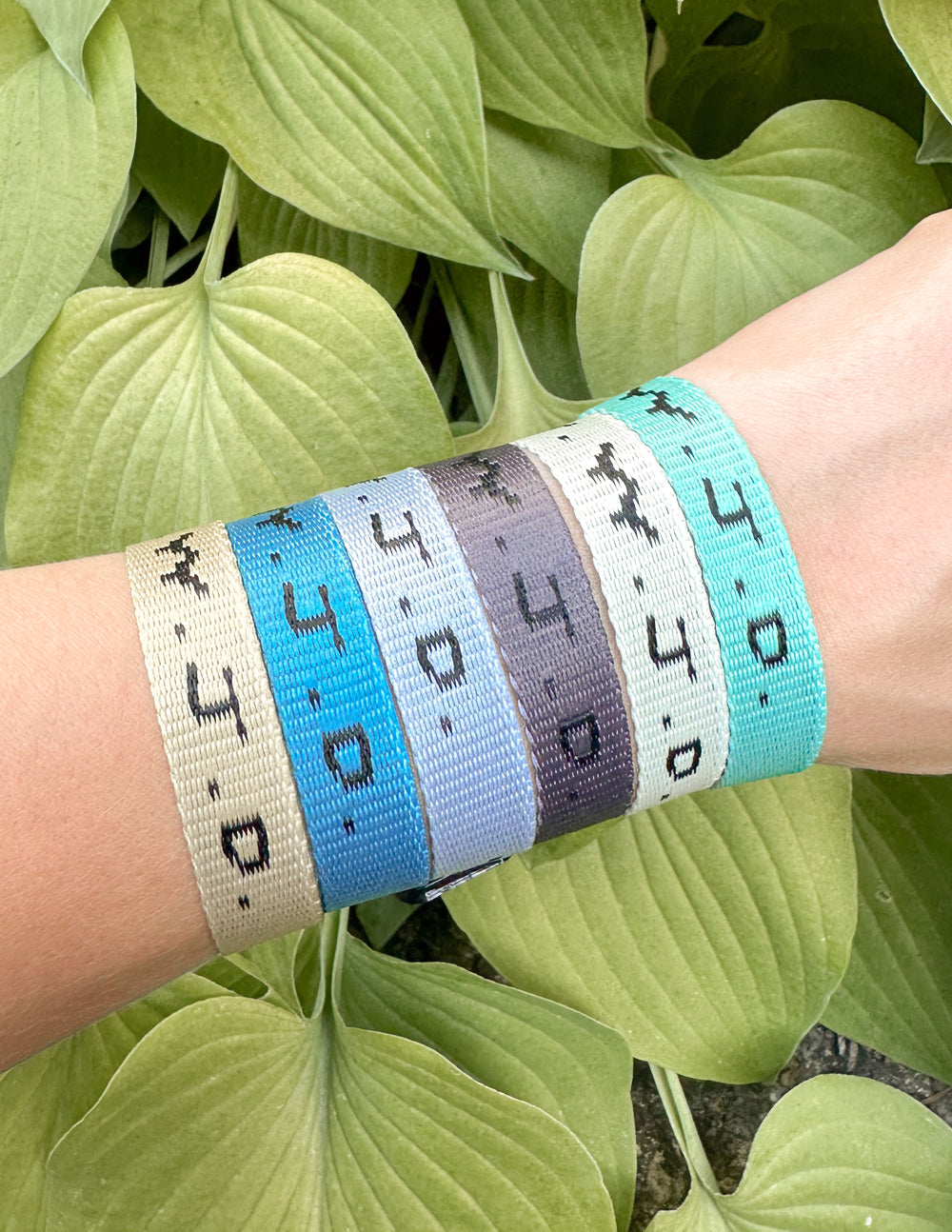 WWJD Surf Bracelet Pack – Christian Wristband