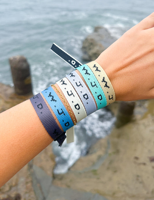 WWJD Surf Bracelet Pack – Christian Wristband