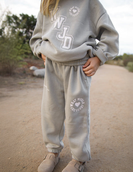 WWJD Varsity Kids Sweatpant – Christian Kids Sweatpant